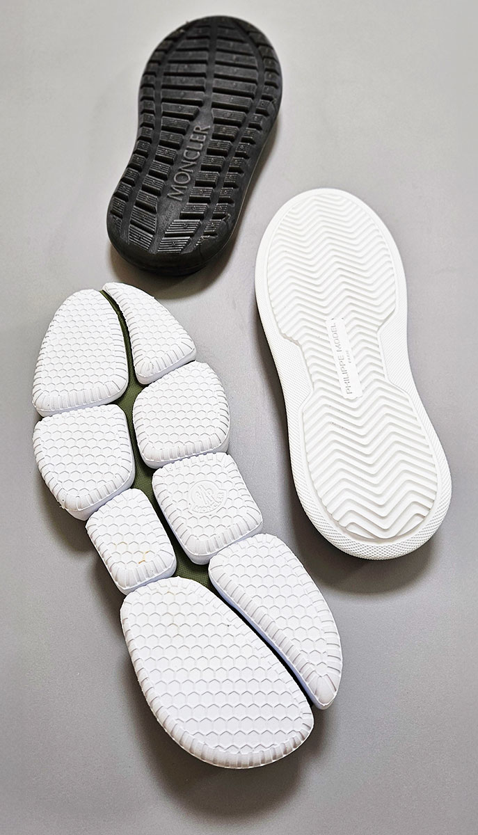 Stampa suole scarpe sportive e sneakers